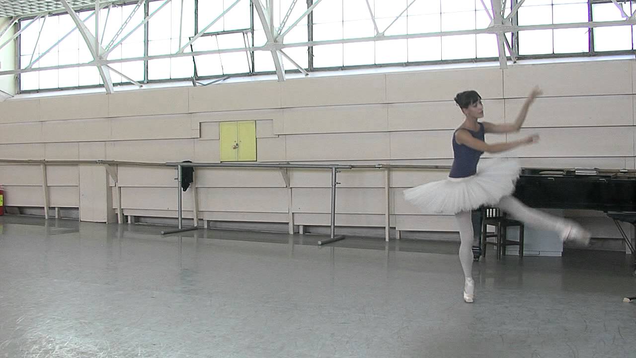 Daria Vasnetsova ballet rehearsals