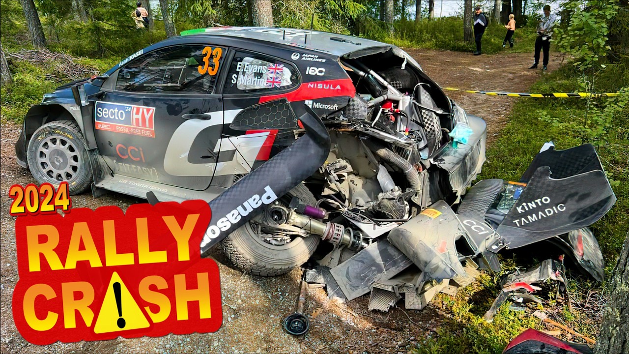 The Most INSANE rally crash & fail recap - Primera semana Agosto 2024 @chopito #rally #crash  28/24
