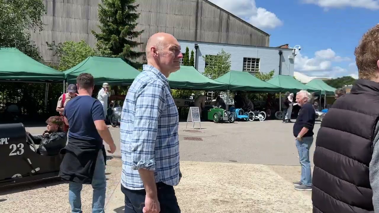 Cyclekarts at Brooklands double 12 meeting