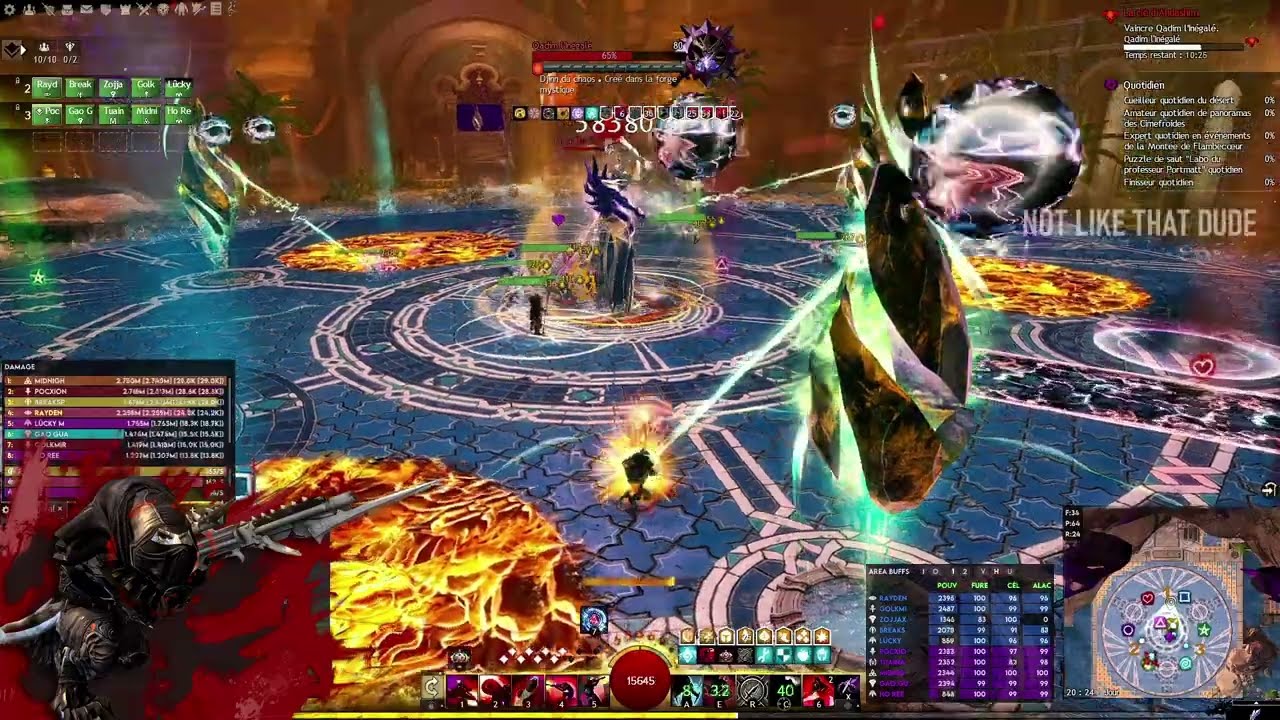 GW2 | W7 QADIM 2 (QTP) - PYLON POWER DEADEYE (PUG SHITFEST POV)