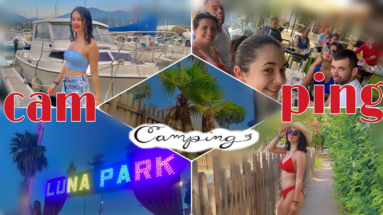 &bull; VLOG FR &bull; VACANCES au CAMPING &agrave; Argeles !!! &bull; 🏕️ 🛝 🍹  (partie 1)