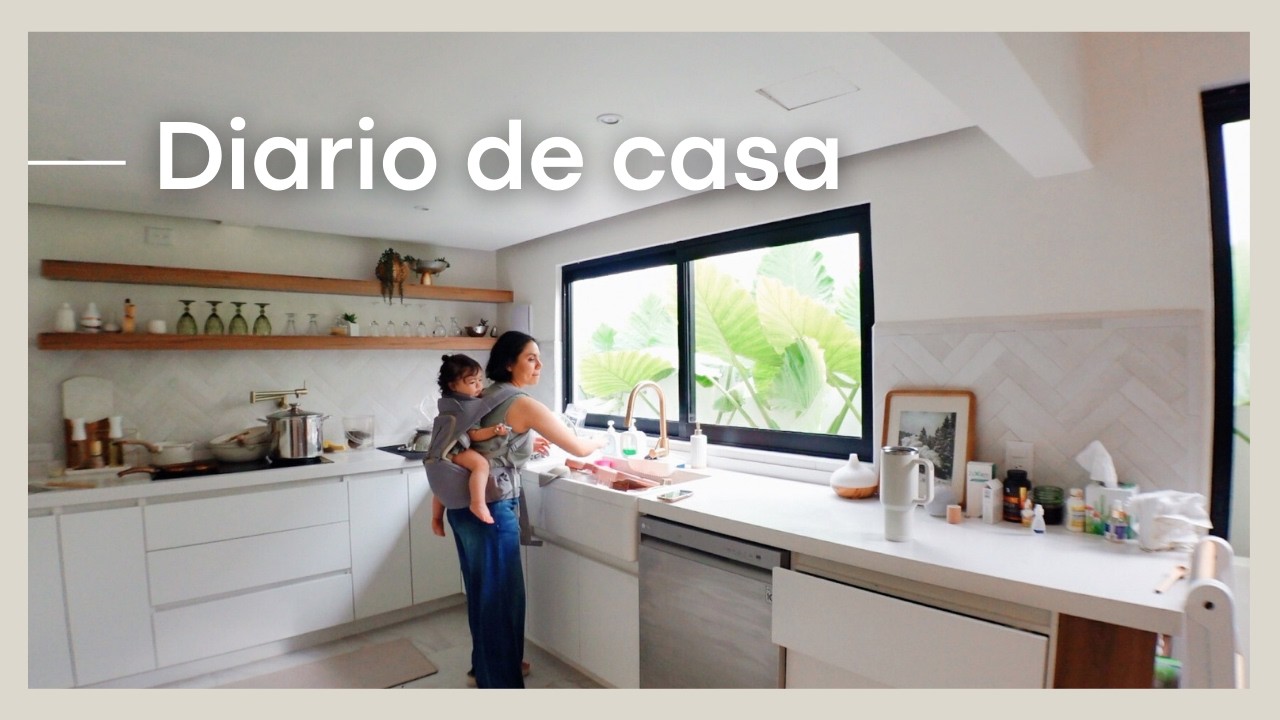 Rutina 6 AM: DÍA PRODUCTIVO en CASA 🏡🤍 Comida, Limpieza y Orden
