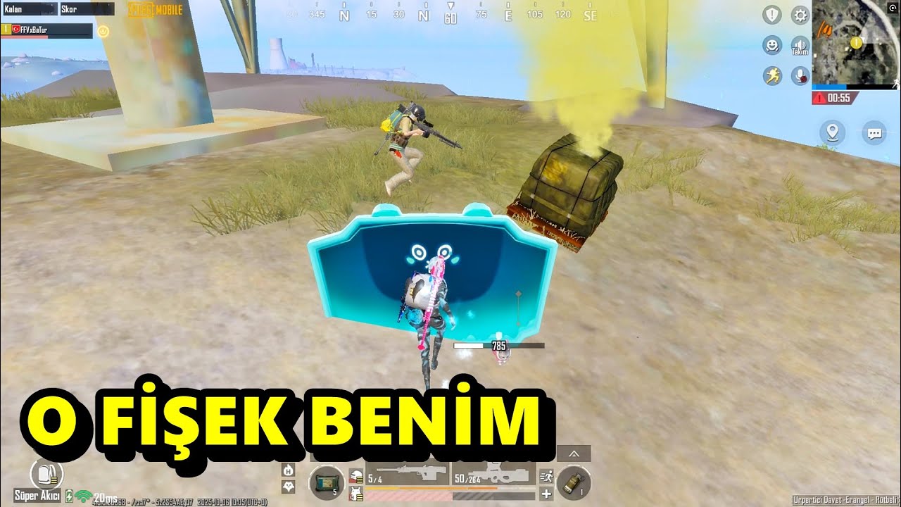 O FİŞEK BENİM ! BATUR HER YERE DALIYOR ! LİVİK & ERANGEL  SOLO SQUAD PUBG MOBİLE