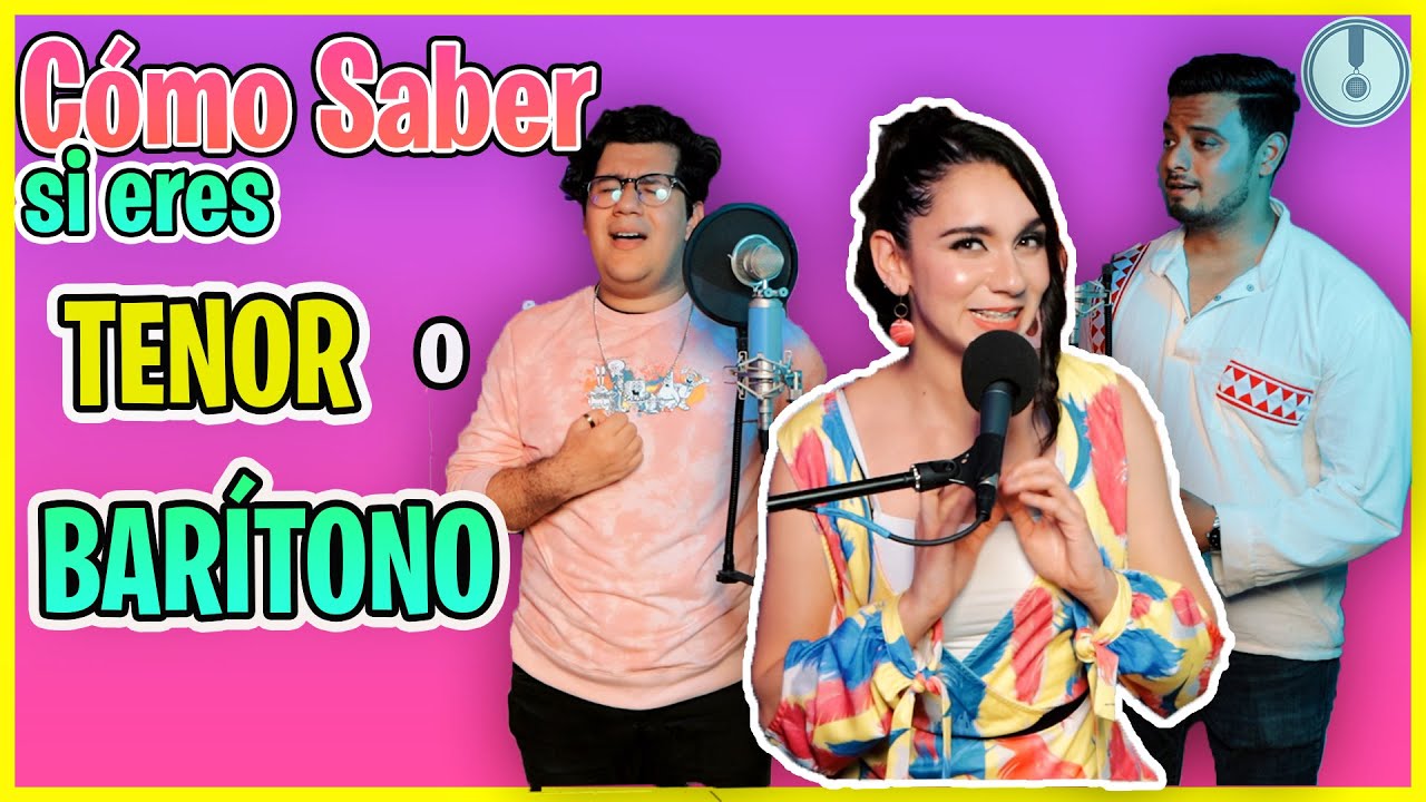 Ejercicios para TENOR y BARÍTONO: Descubre tu Tipo de VOZ