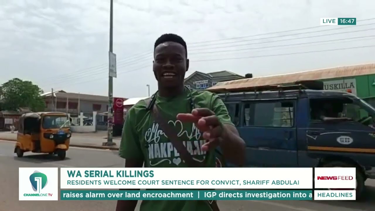 Wa Serial K!ll!ngs: Residents Welcome Life Sentence for Shariff Abdulai