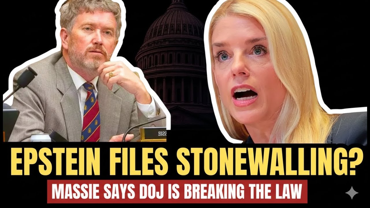 Massie SLAMS Trump DOJ Over Epstein Files Cover-Up: “This Violates the Law We’re Ready to Act