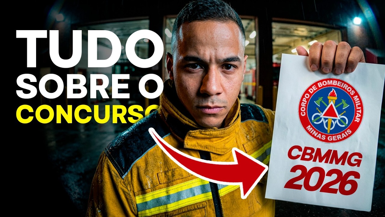 CBMMG 2026: Tudo sobre o Concurso do Bombeiros MG