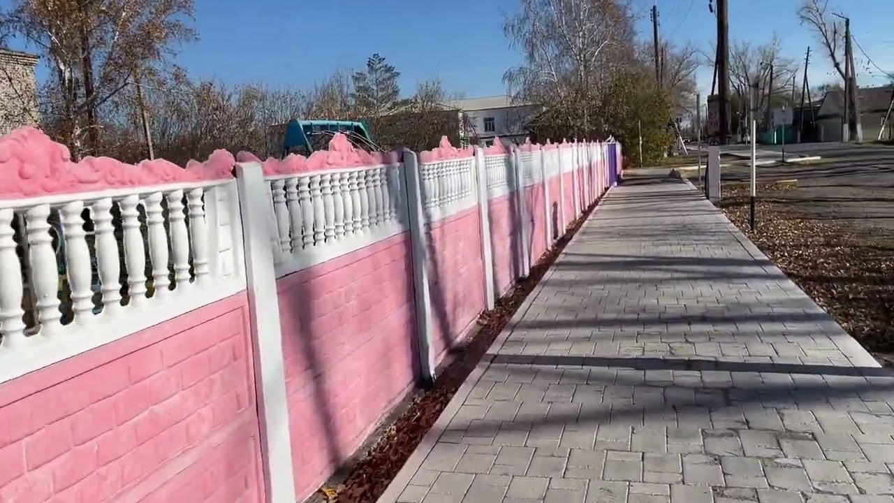 Павлодарская область Успенский район ,село Успенка . Улицы села Успенки. 13.10.24 год