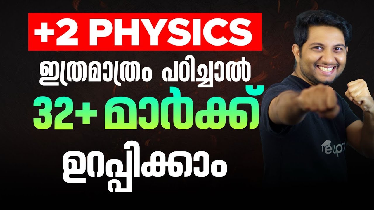 Plus Two Physics | Onam Exam Sure Question | Eduport Plus Two