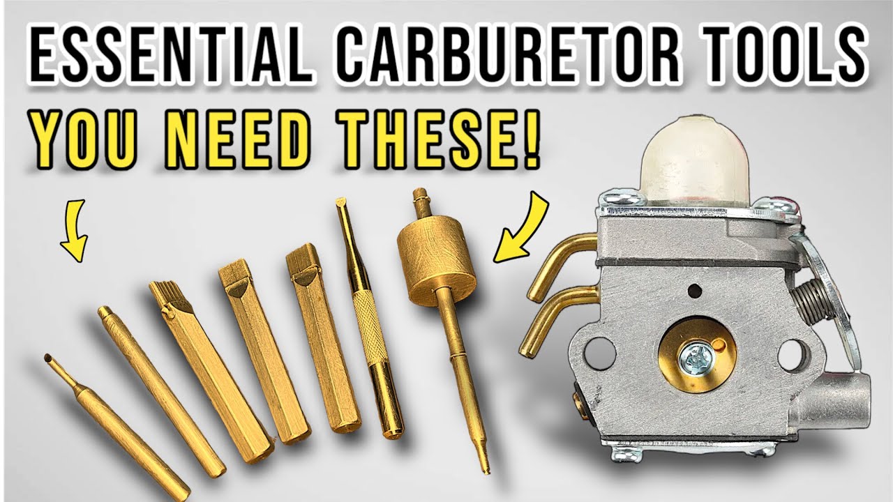 Must-Have Tools For Carburetor Repairs & Rebuilds!