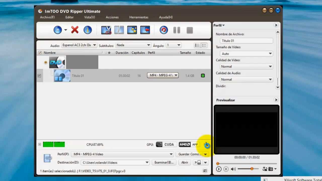 Ripear DVD