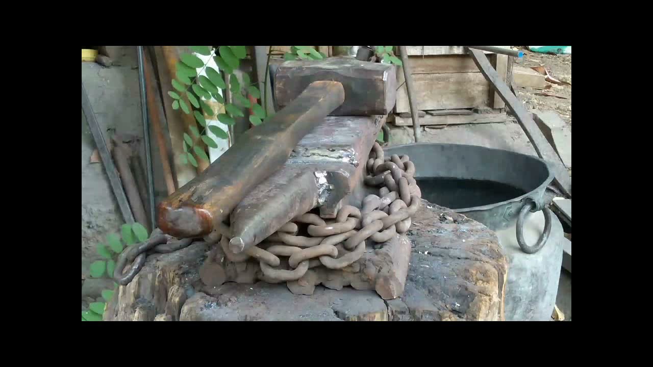 Forja de una espada Ninjato (parte 2)