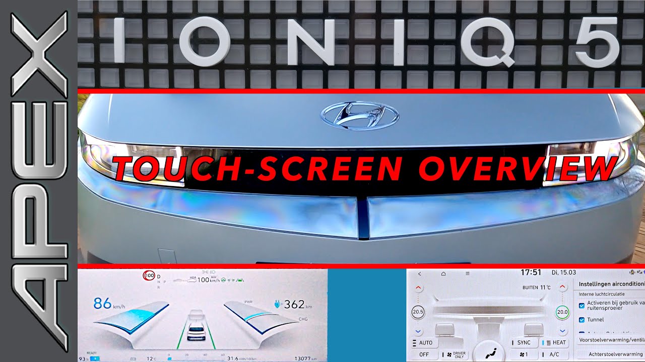 HYUNDAI IONIQ 5 'PROJECT 45' - TOUCH-SCREEN OVERVIEW (2022)