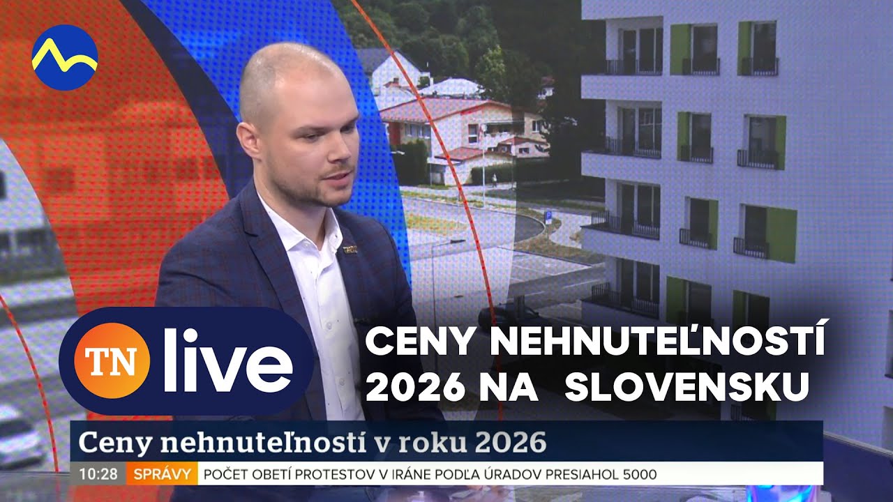 Ceny nehnuteľností na Slovensku v roku 2026 | TN live