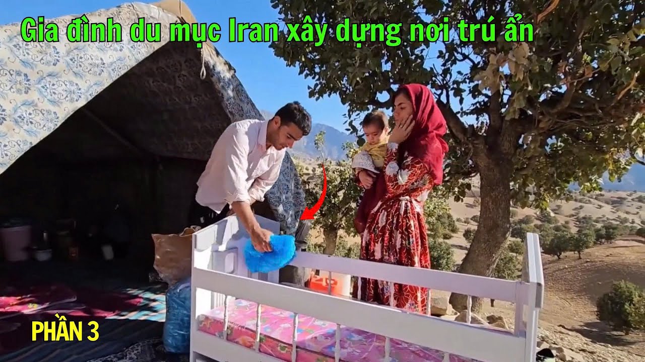 Tập 3: Gia đình  Sara và các con xây nhà sinh tồn trong rừng núi Iran | Sinh tồn nơi hoang dã