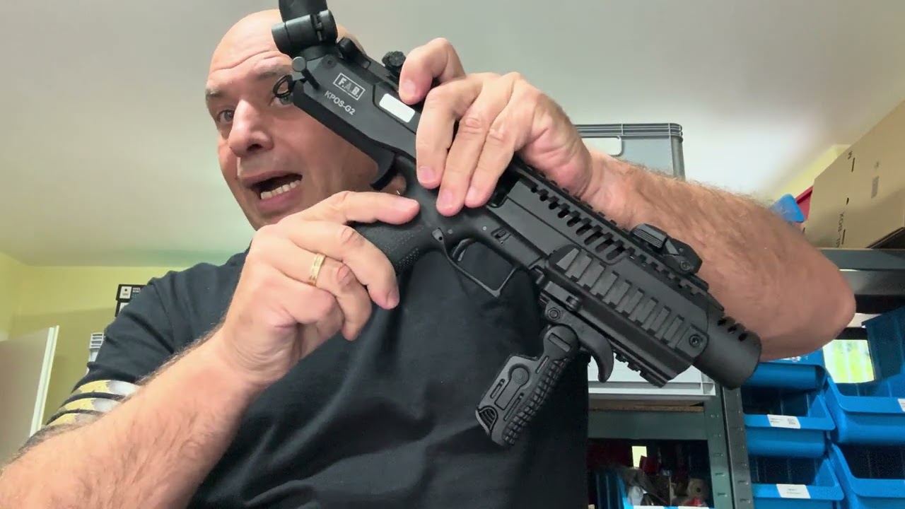 FAB Defense / ISSPROTECTIONTRADE - Pistolen-Karabiner-Umbausatz CZ P10F/P10 SC/P10C - KPOS G2C P10F