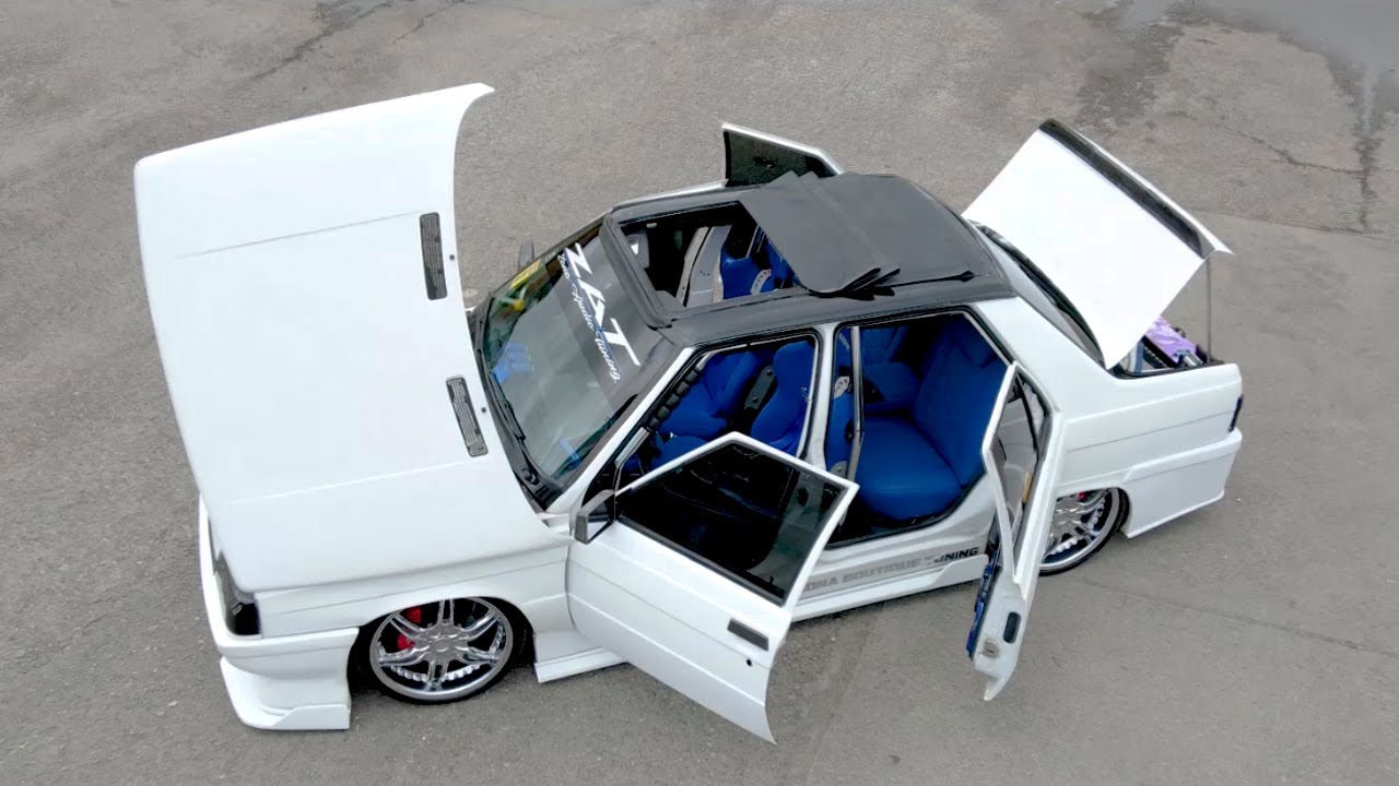 El RENAULT 9 Mas MODIFICADO de COLOMBIA