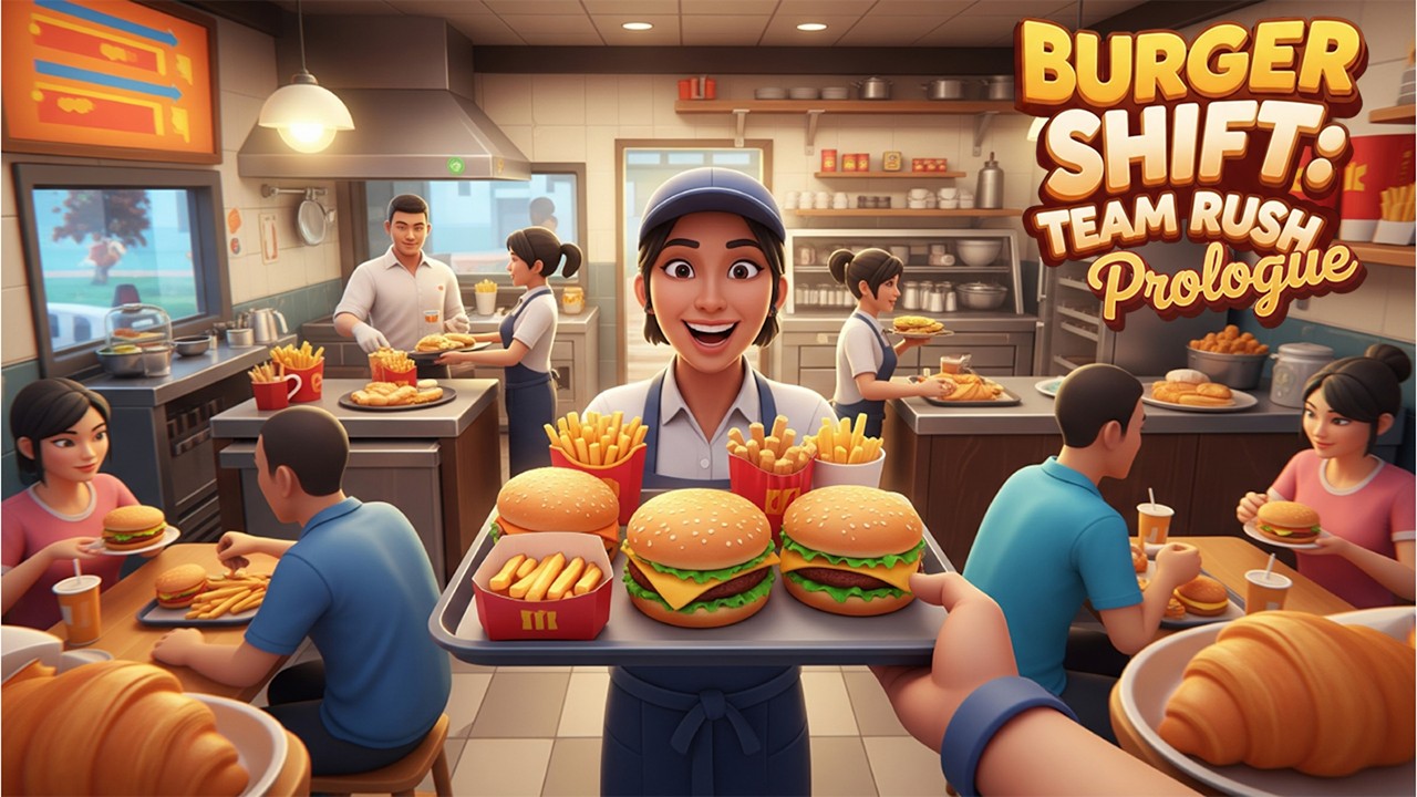 burger shift team rush prologue gameplay