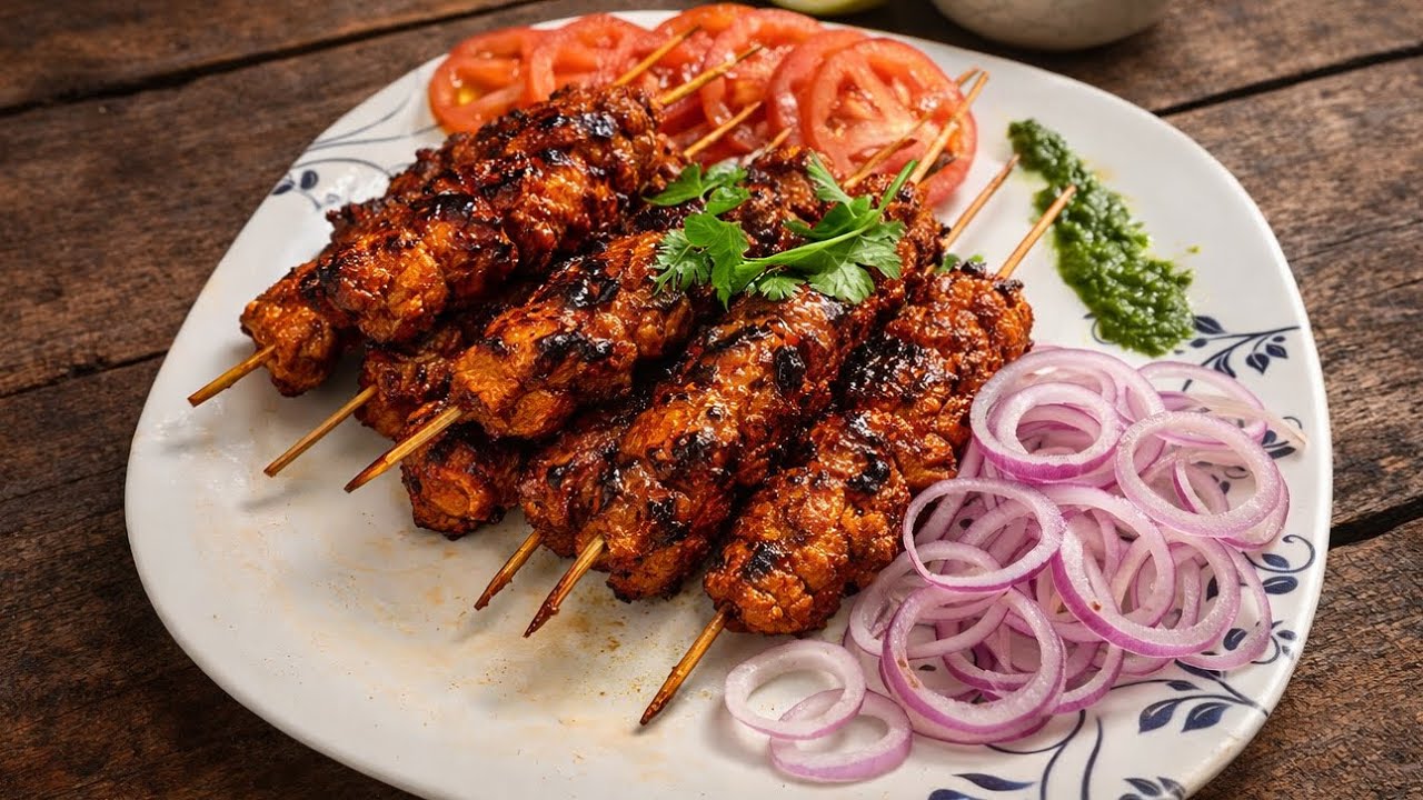Bina Tandoor ke payein wahi Smoky Swaad! Ghar pe banayein Hotel jaise Shahi  chicken Seekh Kabab.