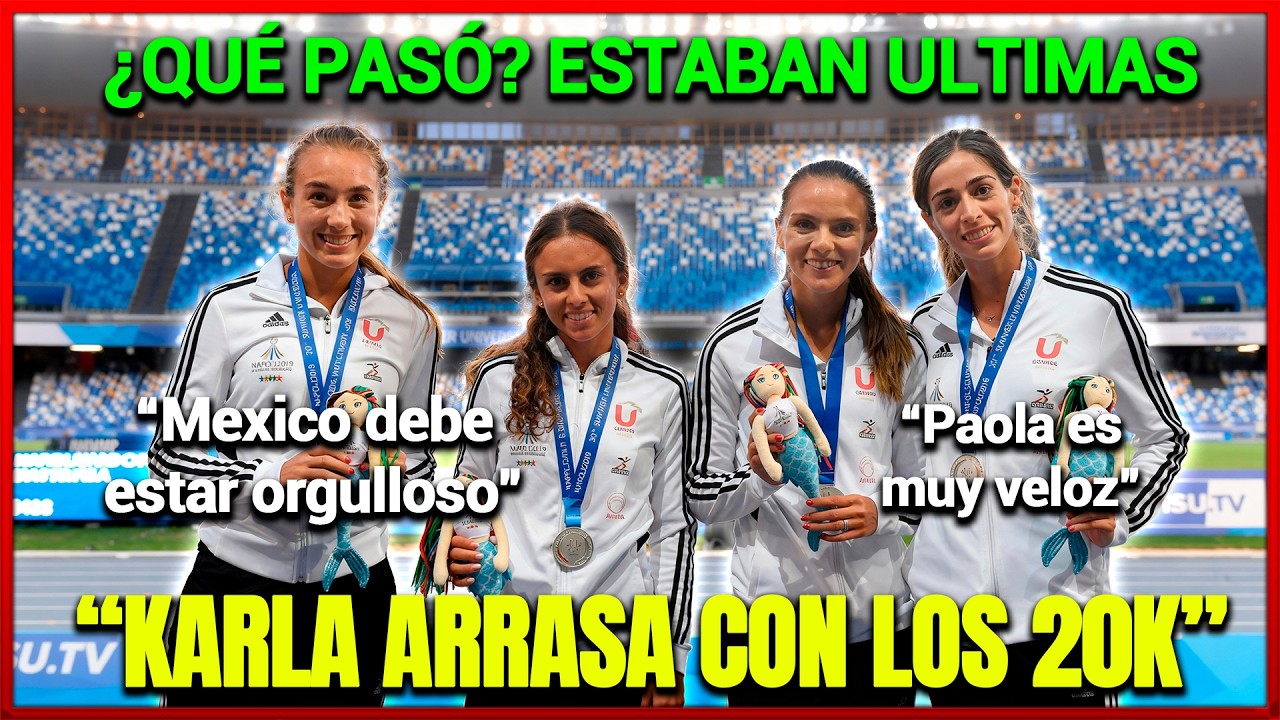 Contra TODO pronóstico: el 4x400 FEMENINO de México logra el ORO en Italia
