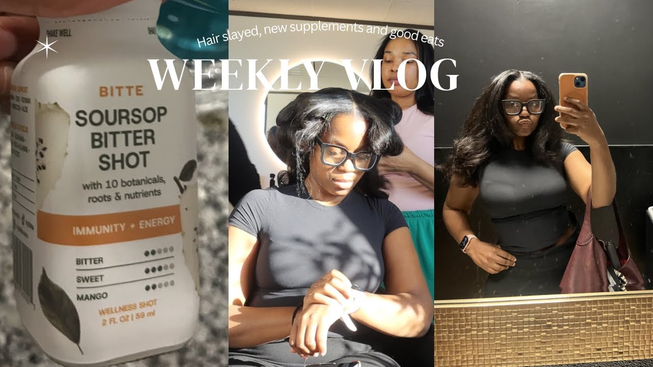 Weekly Vlog | Hair Appointment, Wellness Supplements, Routine Reset & Lifestyle Days