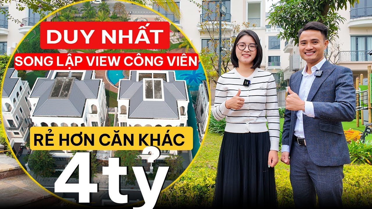 SONG LẬP VIEW CÔNG VIÊN CỌ XANH SIÊU HIẾM | VINHOMES OCEAN PARK 2