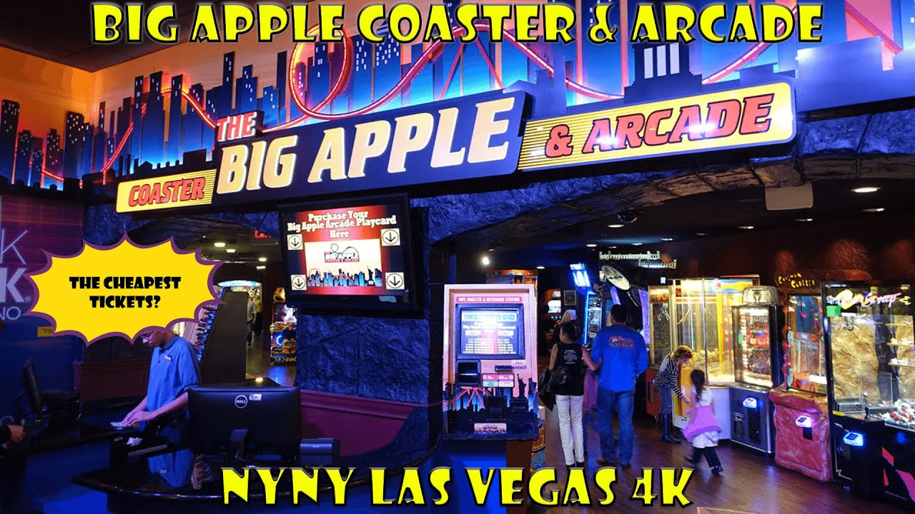 NYNY Big Apple Arcade Tour 4K Las Vegas