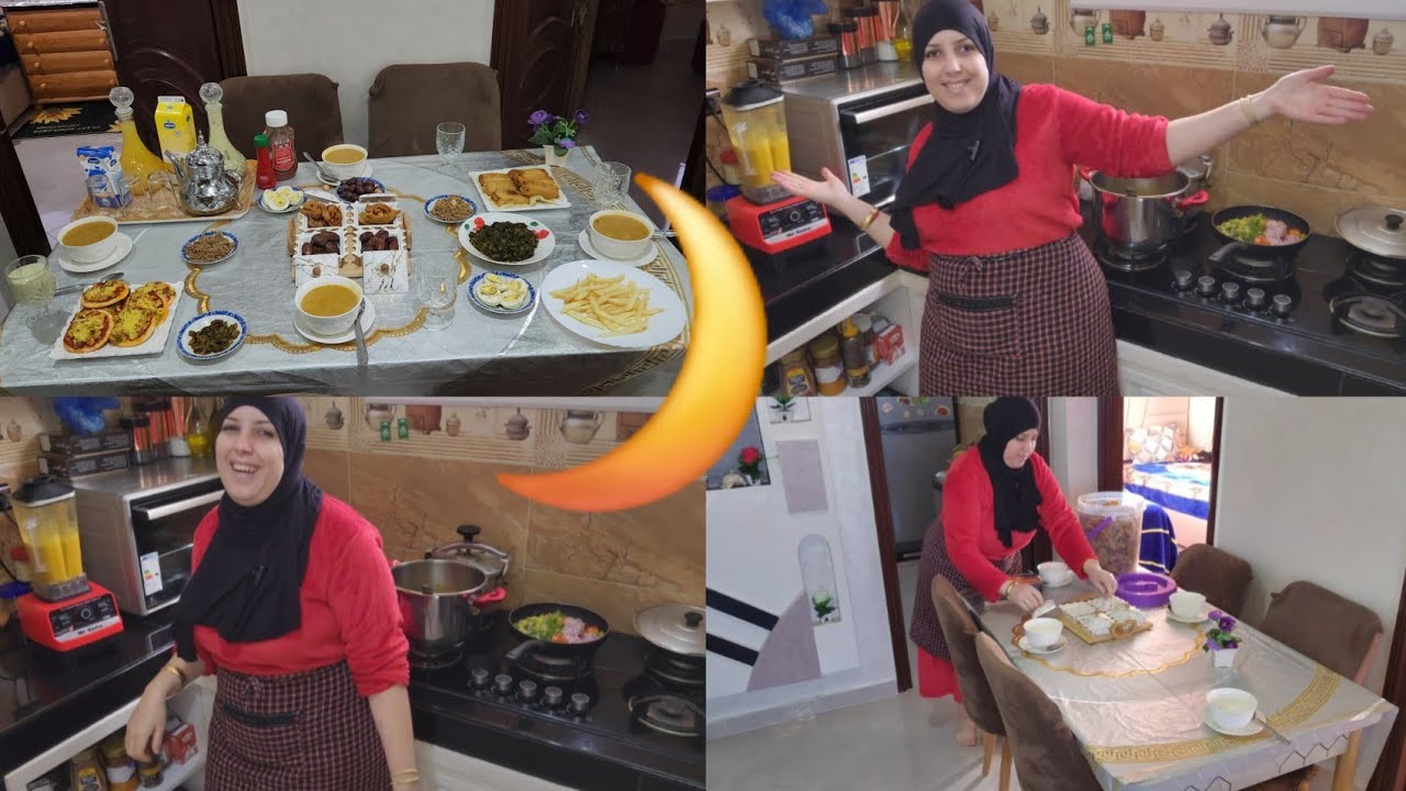 أول فطور في رمضان 2026 )مائدة اقتصاديةبشهيوات خفيفة 🌙