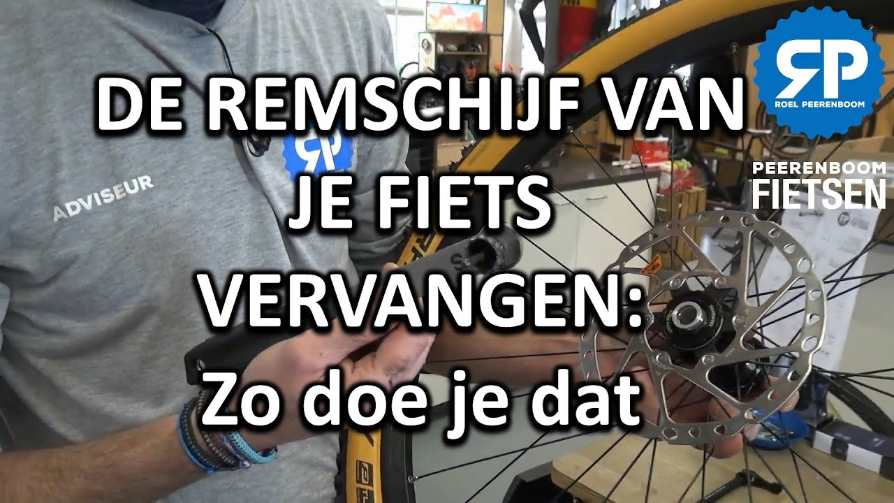 DE REMSCHIJF VAN JE FIETS VERVANGEN: Zo doe je dat