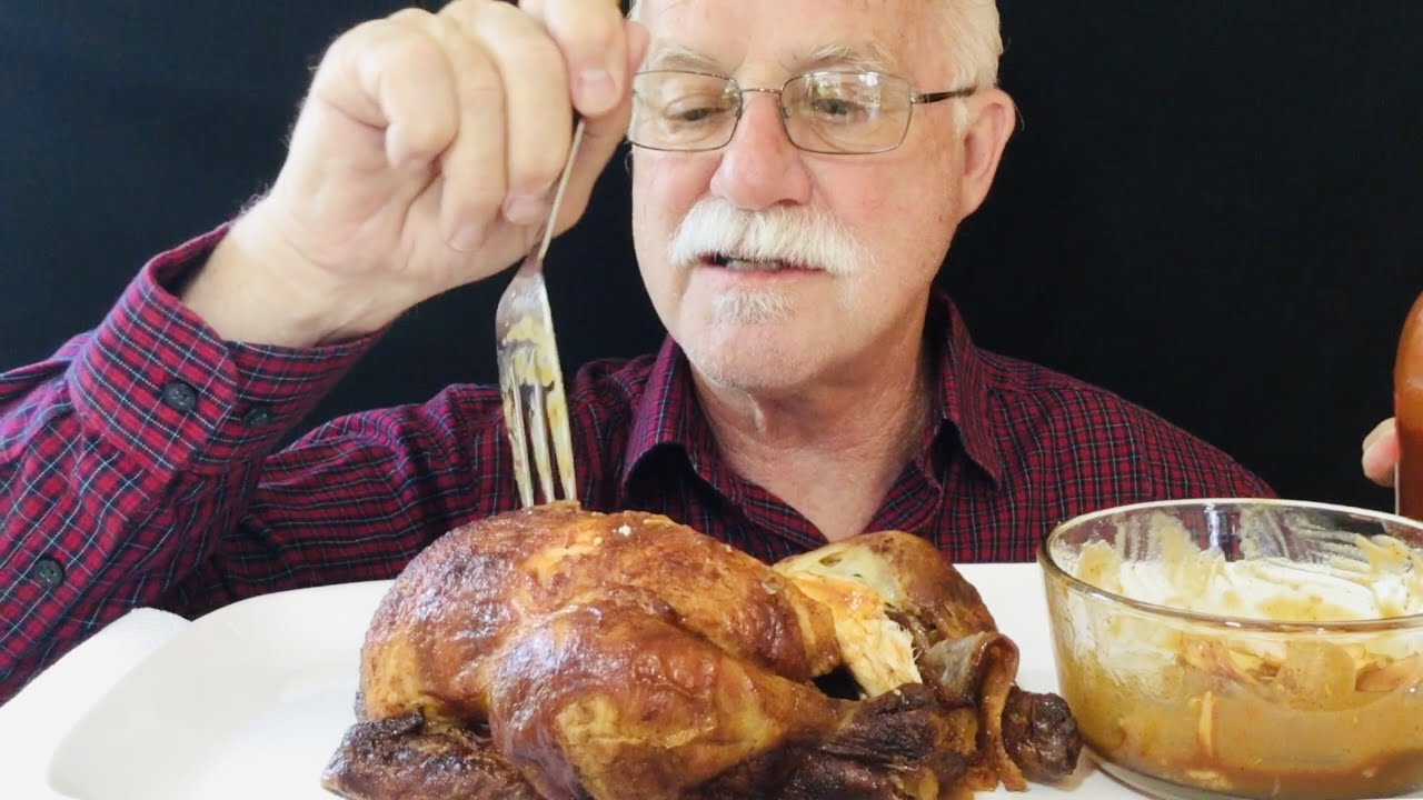 Bob Eats Chicken Roast