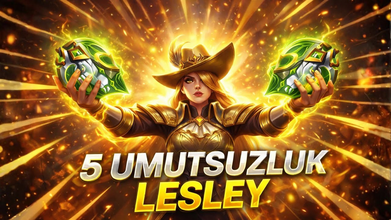 5 UMUTSUZLUK LESLEY FEED TAŞIYOR (akıllara o soru geliyo)