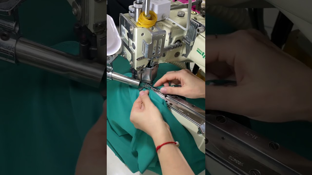 Legging sewing process🧶