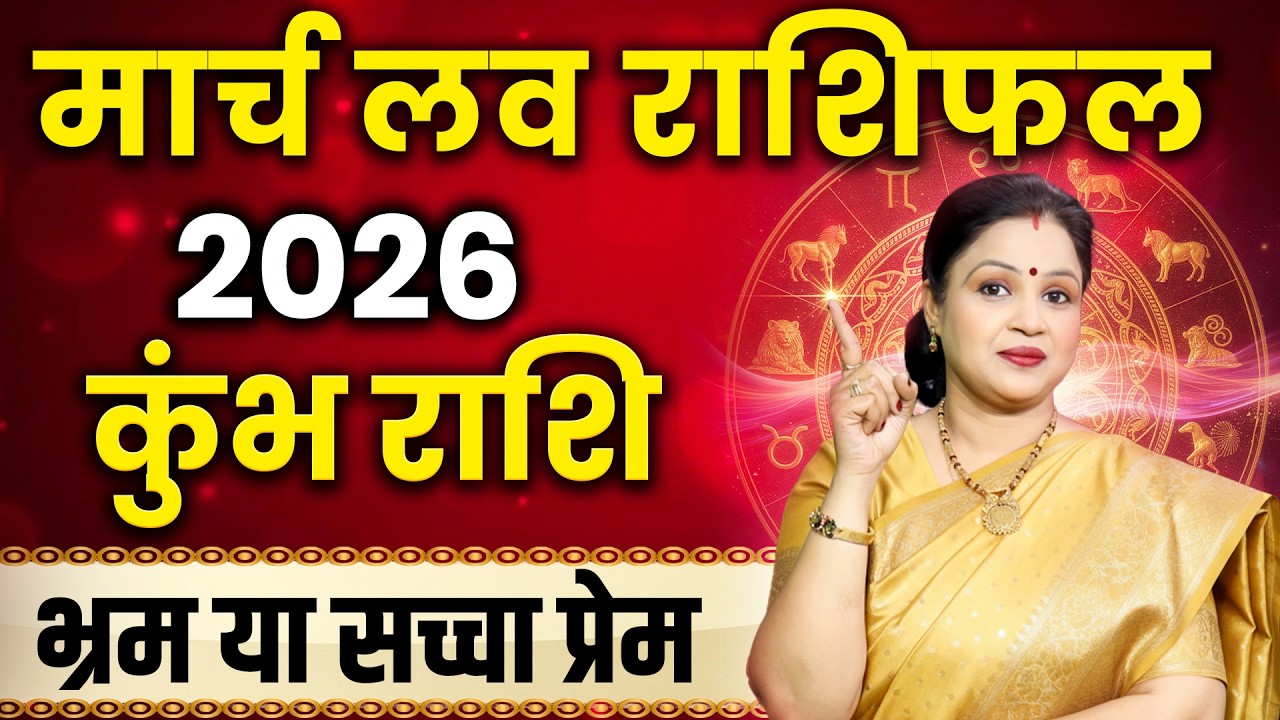 Aquarius Love Horoscope 2026 March | Kumbh Love Rashifal 2026 March | Aquarius Love Predictions