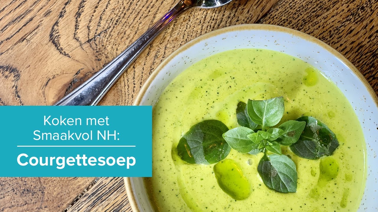 Courgettesoep recept