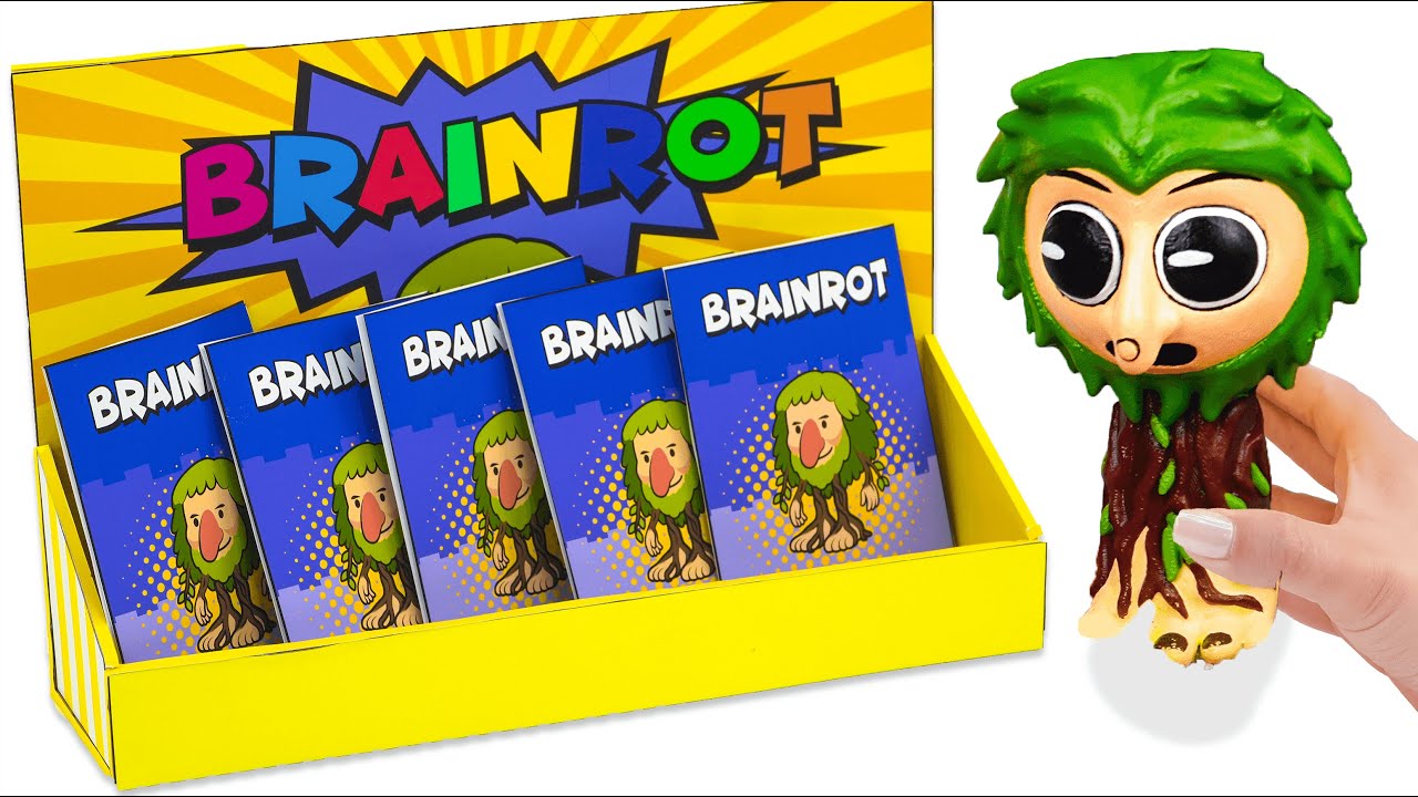 PAPER DIY 💖 Unboxing the LARGEST BRR BRR PATAPIM MYSTERY BOX ! Italian Brainrot Blind Box
