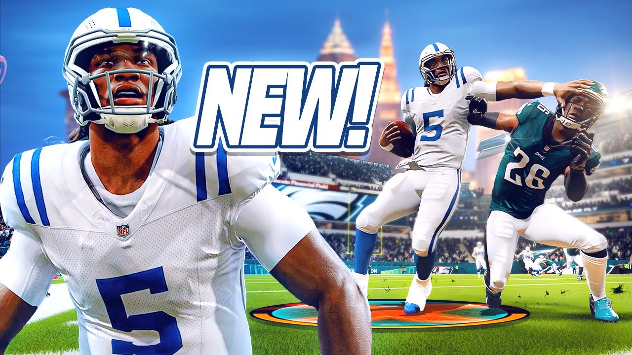 Anthony Richardson is a CHEAT CODE in Madden 24, hes so fast!