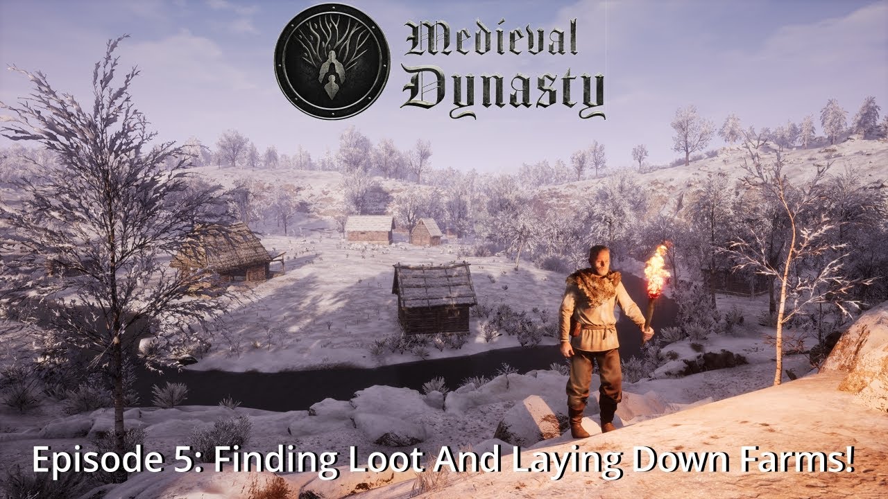 Medieval Dynasty Ep 5: Finding Loot And Laying Down Farms!