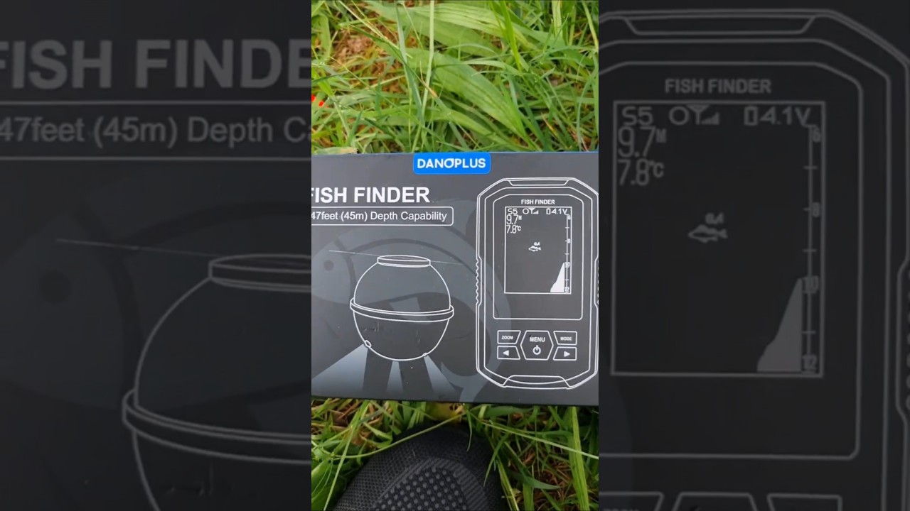 DANOPLUS FISH FINDER 147FT DEPTH #fishfinders #fishing #nature #carpfish #fish #freshwaterfish