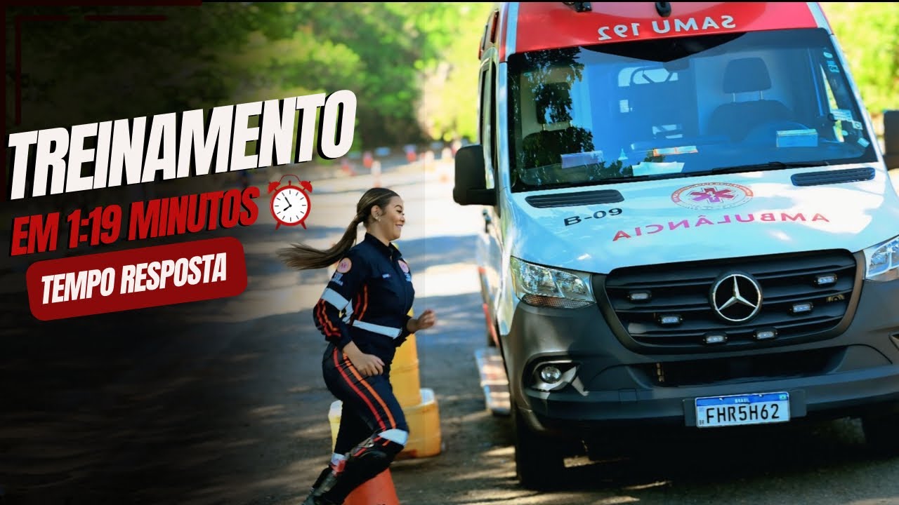 Treinamento Samu 192 (DESLOCAMENTO) #samu #192 #socorrista #deslocamento #sos #viralvideo #ambulance