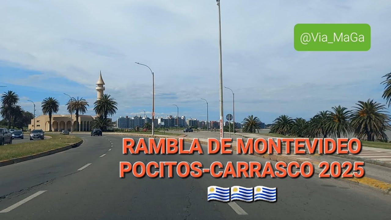 Recorrida por Rambla de Montevideo, primavera 2025, 🇺🇾🇺🇾🇺🇾