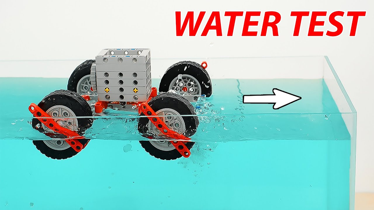 Building LEGO Car Race on Water & Underwater Which REALLY Wins | AM Bricks Challenges