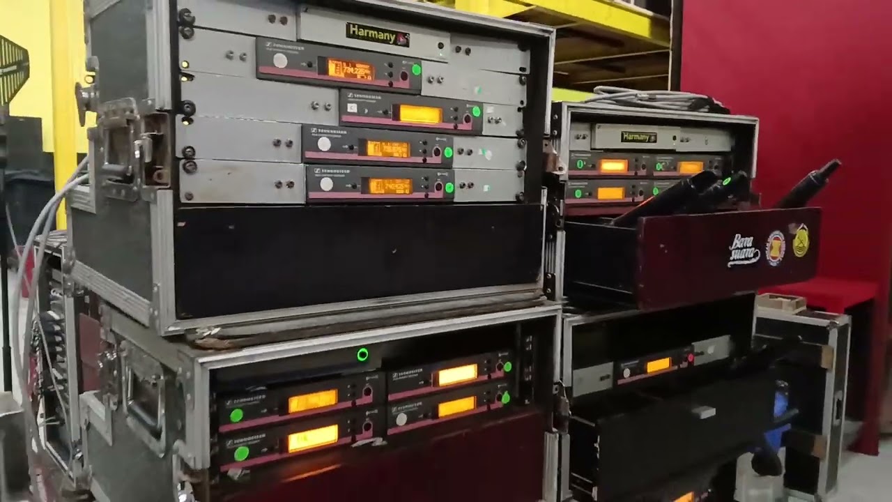 Sennheiser EW 100 G3, Eksistensi Wireless Microphones (WHM) di sebuah Rental Audio