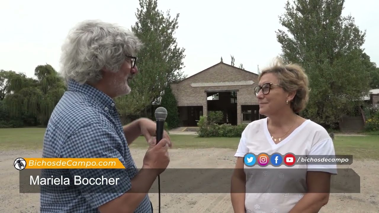 Mariela Boccher, directora de la Escuela Primaria Agroecológica del CAR Venado Tuerto