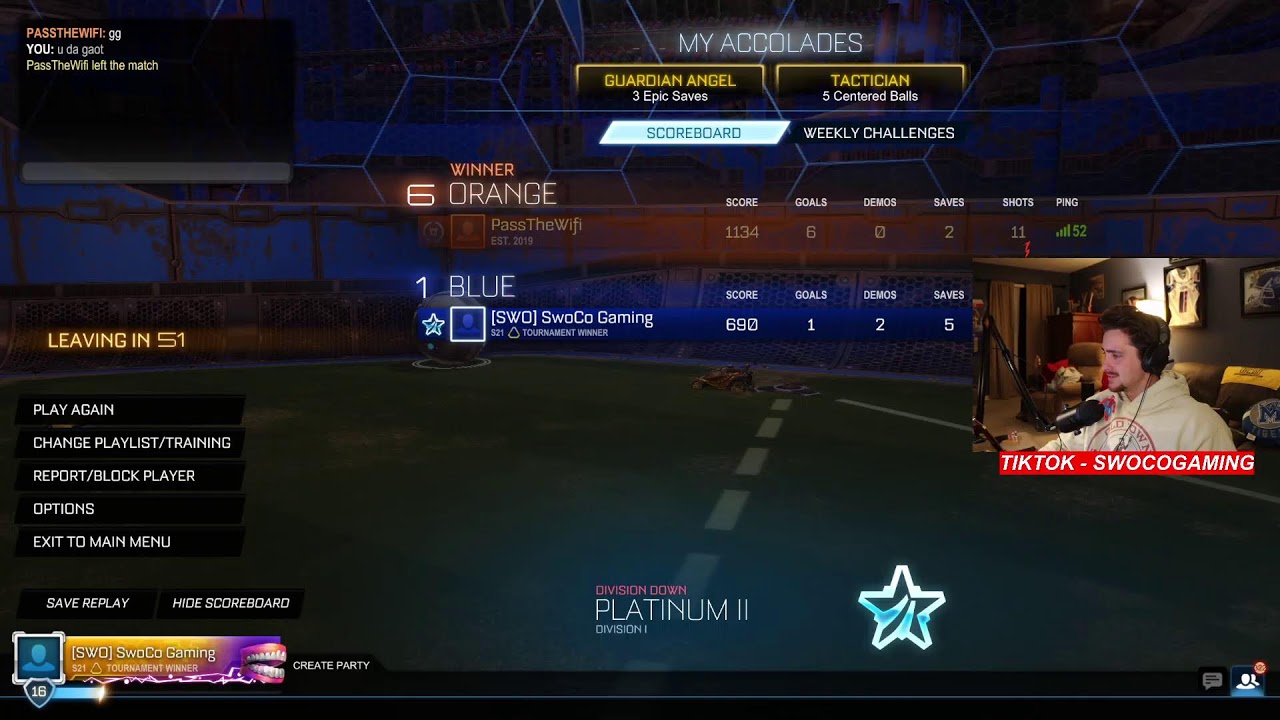rocket league runs // Road to 2650 Subs // 1/15/26