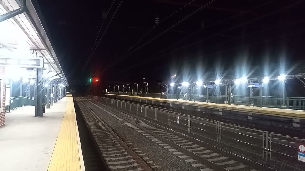 A Late Amtrak Northeast Regional 165 With Phase 7 Amfleet at Levittown, PA