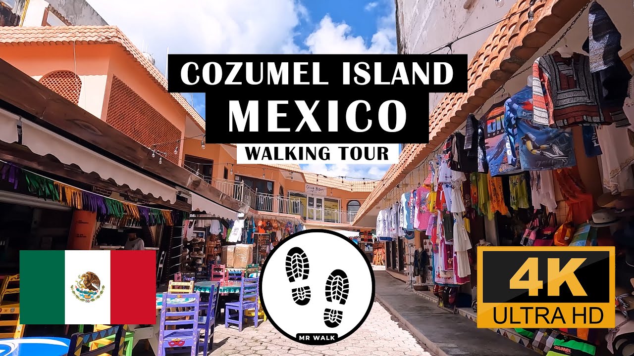 Cozumel - An Island off of Mexico - Walking Tour