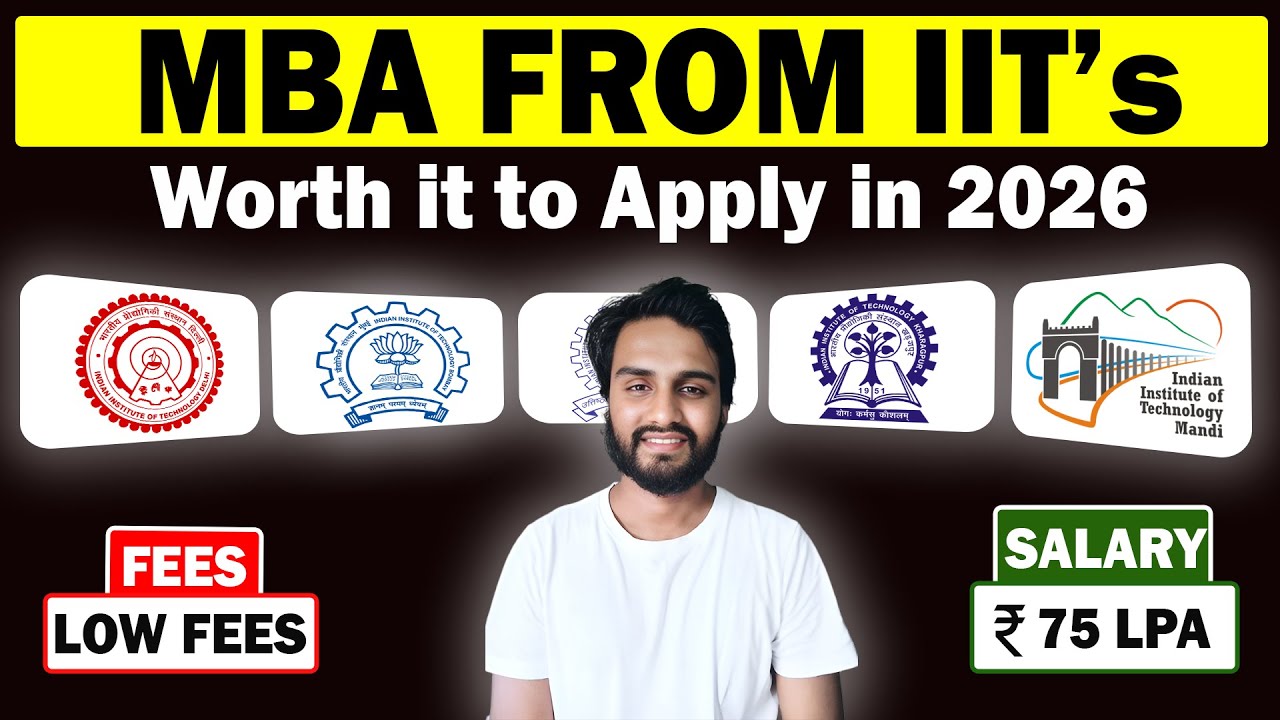 MBA From IIT's: Reality Check | Best IIT For MBA? Highest Package? ROI? Full Comparison 2026