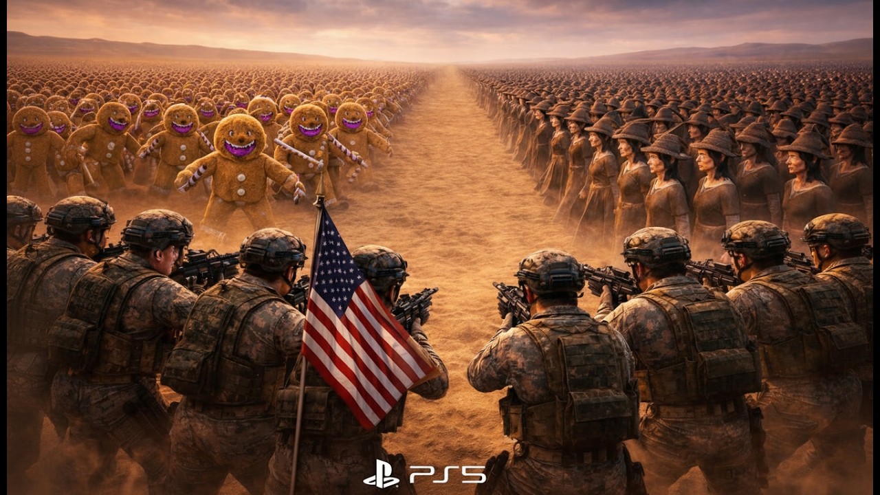 1000 US Soldiers vs 2,000,000 Monsters 😱 | Ginger + Witch Army War | Epic Battle Simulator