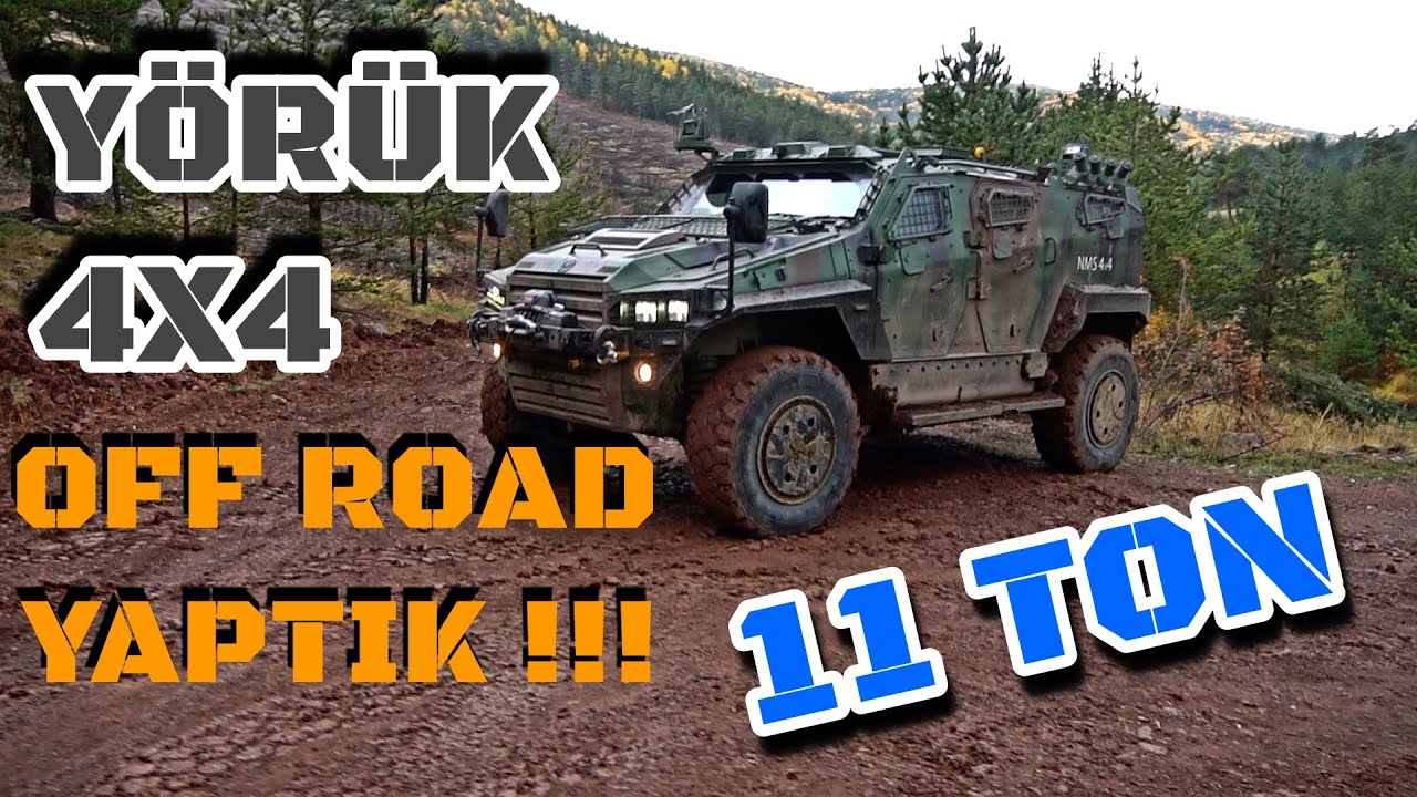 Zırhlı Y&ouml;r&uuml;k 4x4 İle Off Road Yaptık | T&Uuml;RKİYE'de İLK 🇹🇷 [FRAGMAN]