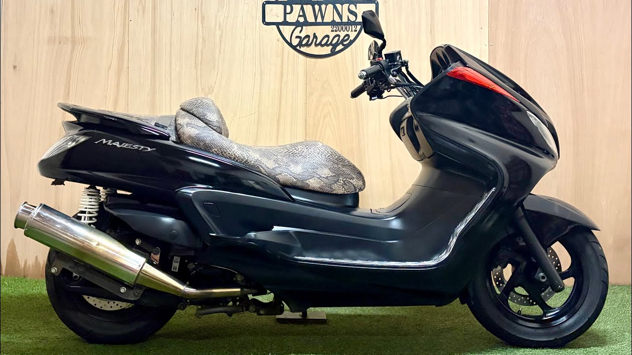 長野県松本市！中古車バイク【車両紹介】YAMAHA グランドマジェスティ SG15J型 249cc FI インジェクション 水冷 ビックスクーター